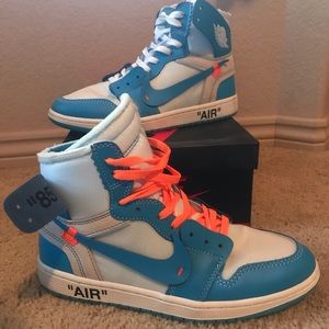 Off white air Jordan 1 UNC